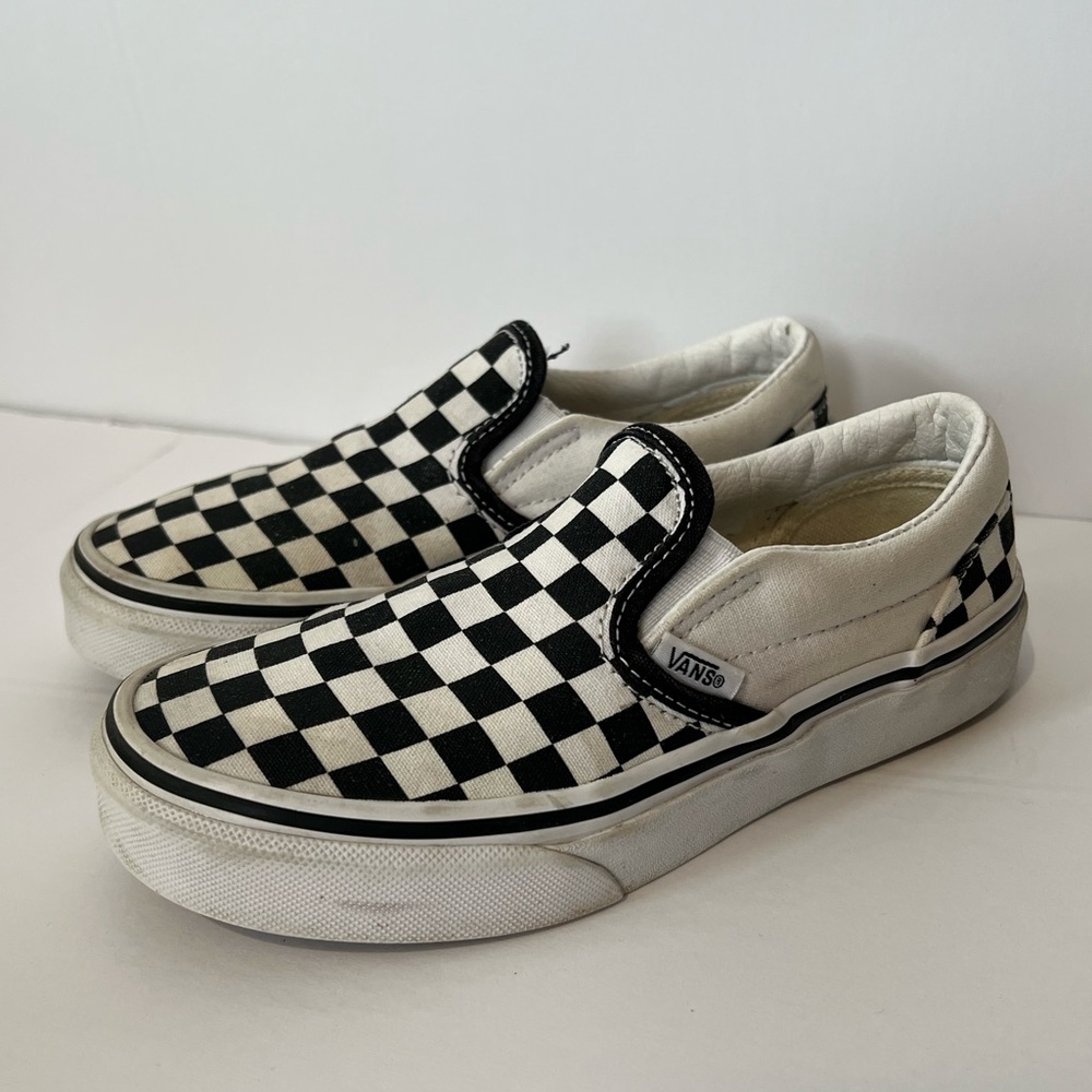 ❌SOLD❌Kids checkered Vans